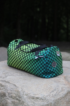 VB - EP "Karogrunge Verlauf # Smaragd/Lime SCHWARZ "  SOFTSHELL